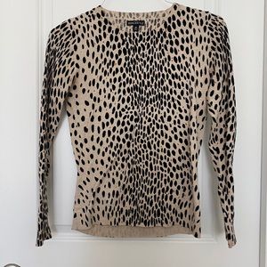 JCREW Spotted Print Sweater